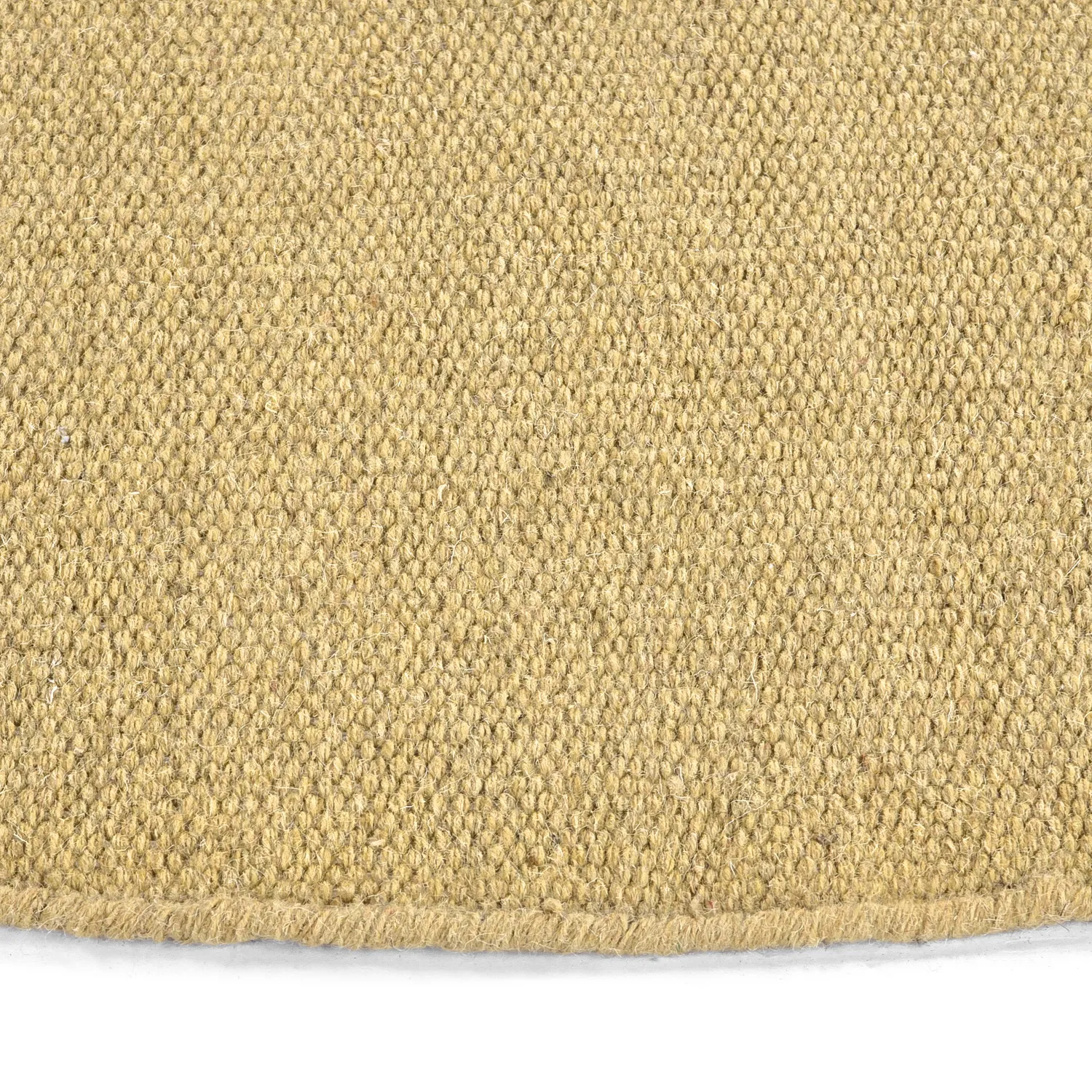 Rund matta - Hamilton (mustard)
