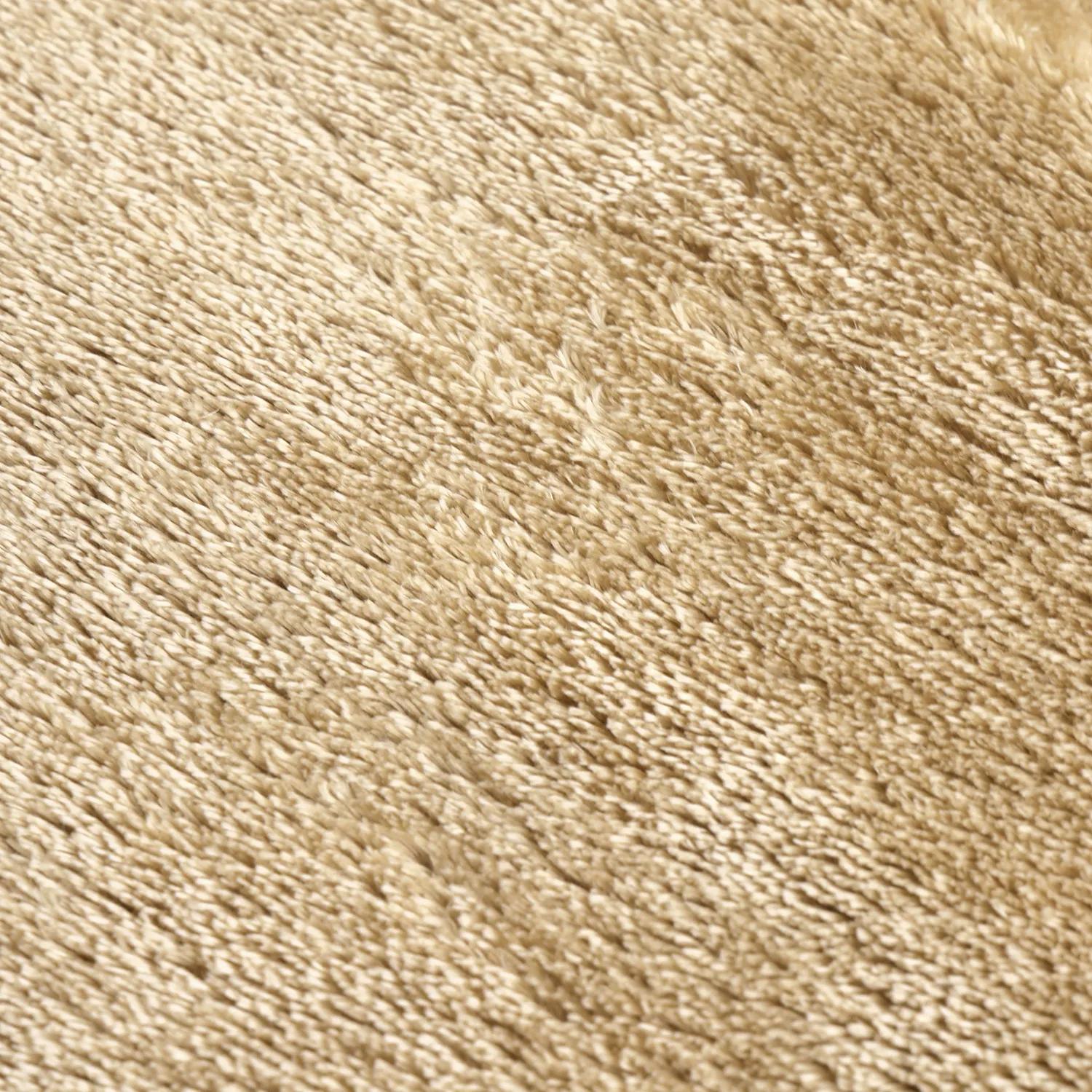 Runda mattor - Aranga Super Soft Fur (mörk beige)