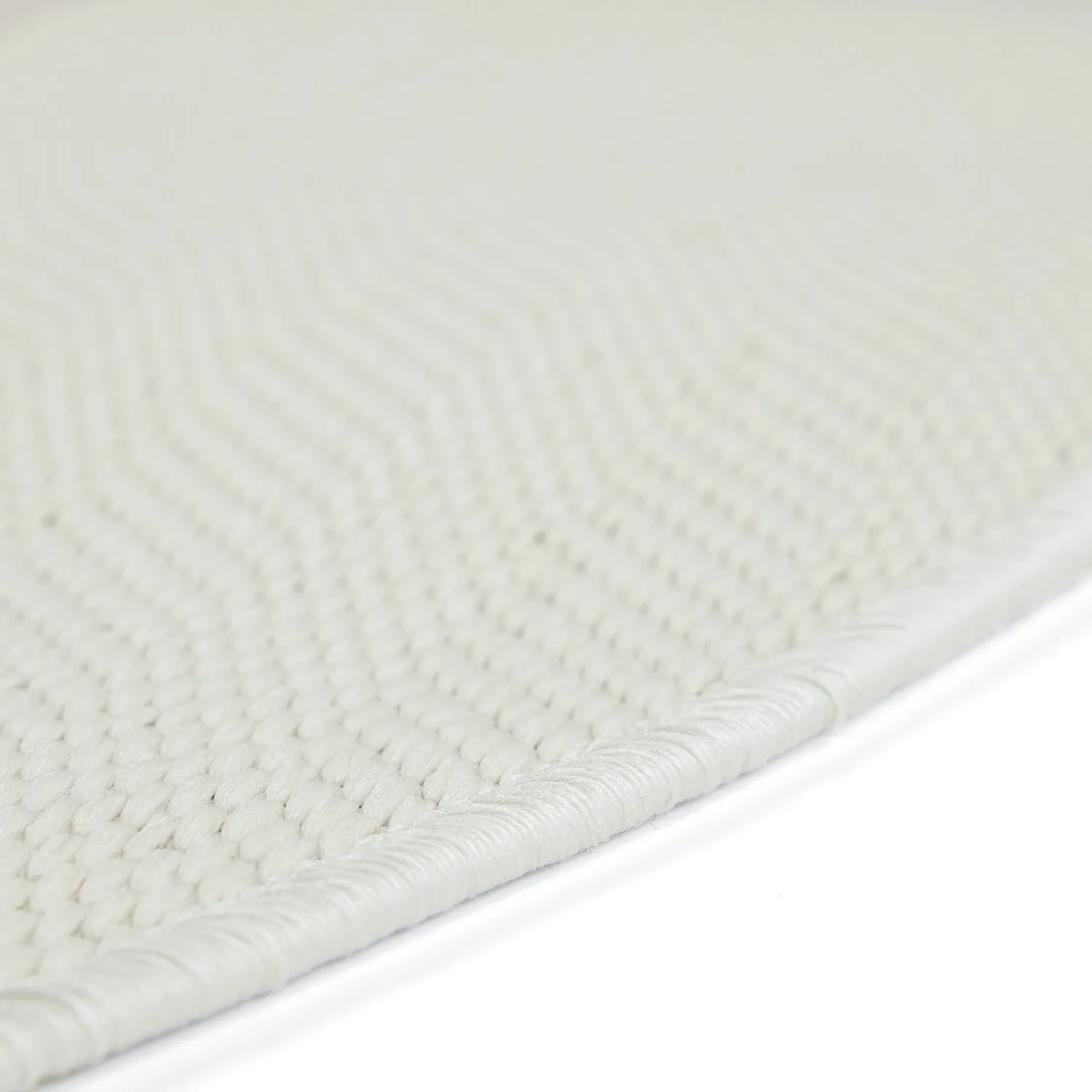 Rund Barnmatta - Kind Bear (creme)
