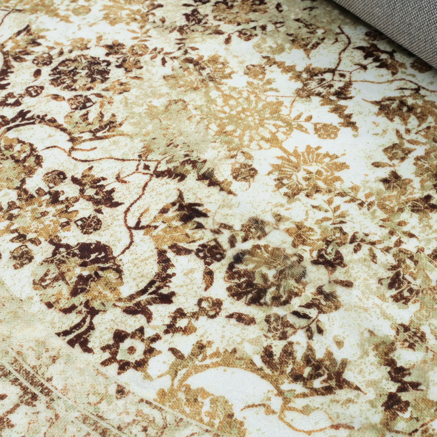 Rund matta - Denizli (beige)