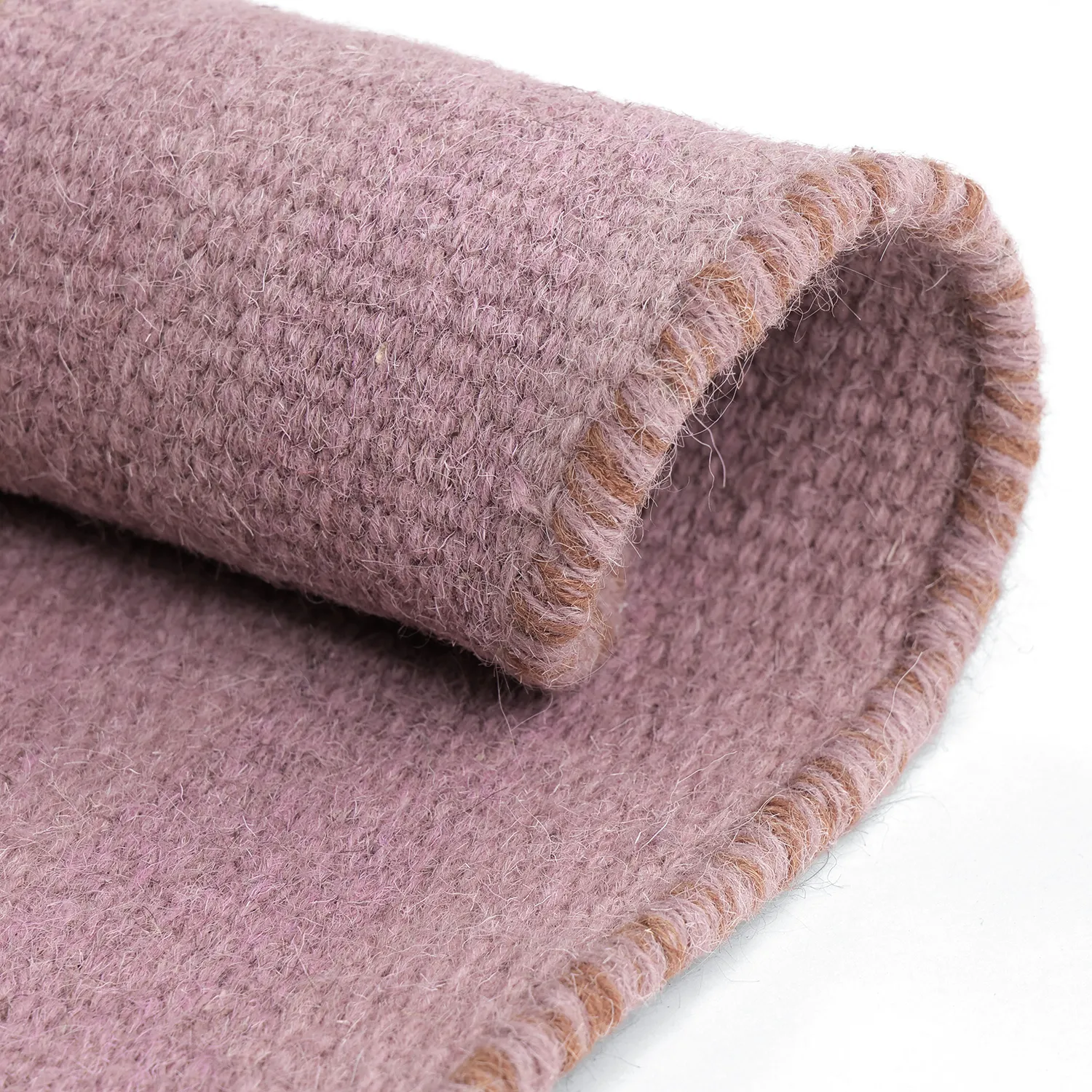 Rund matta - Garine (orange/rosa)