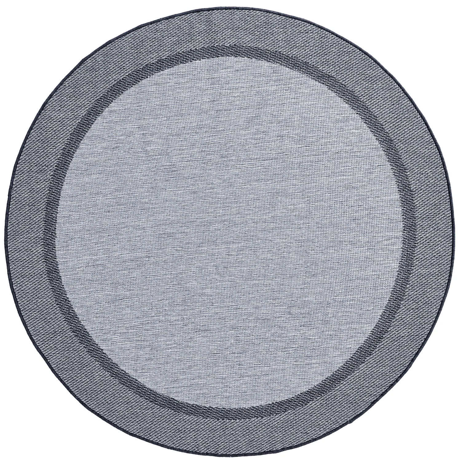 Rund matta - Indoor/Outdoor Alta (antracit)