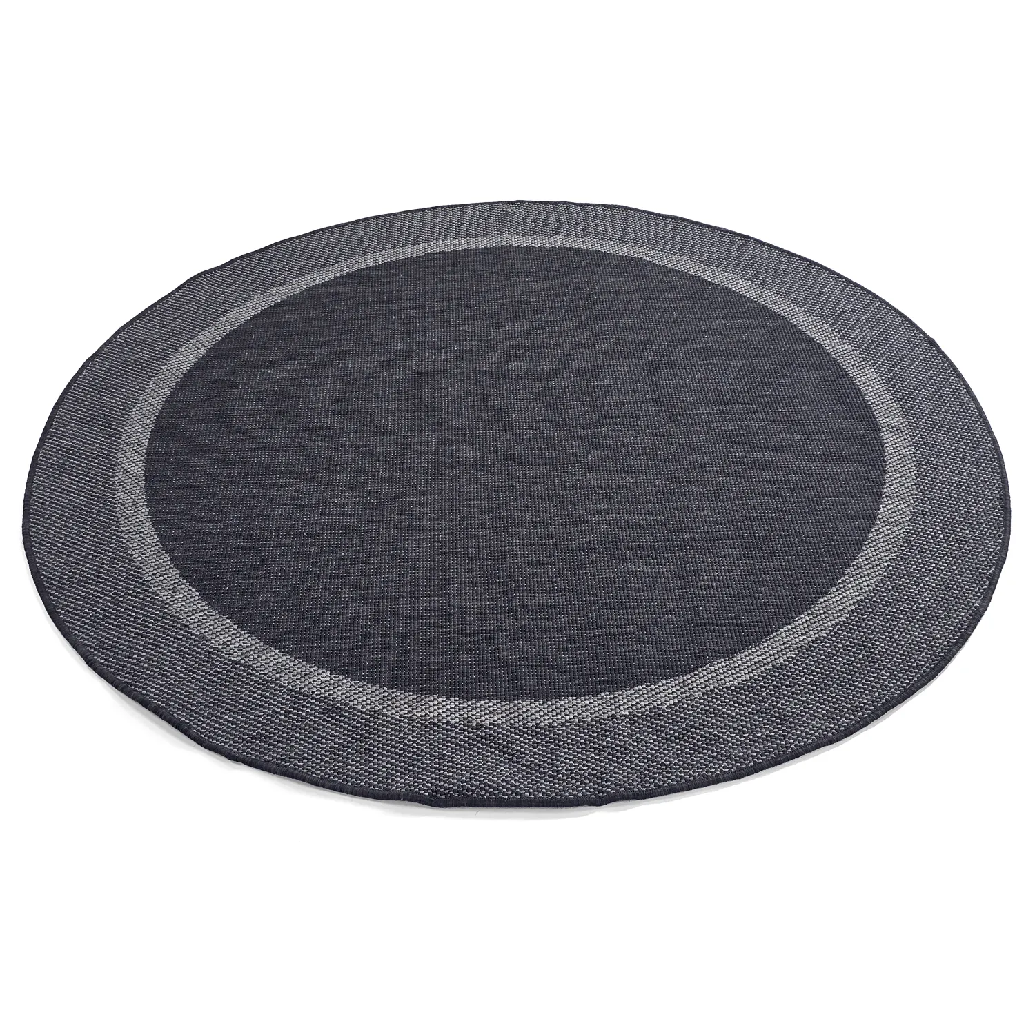 Rund matta - Indoor/Outdoor Alta (antracit)