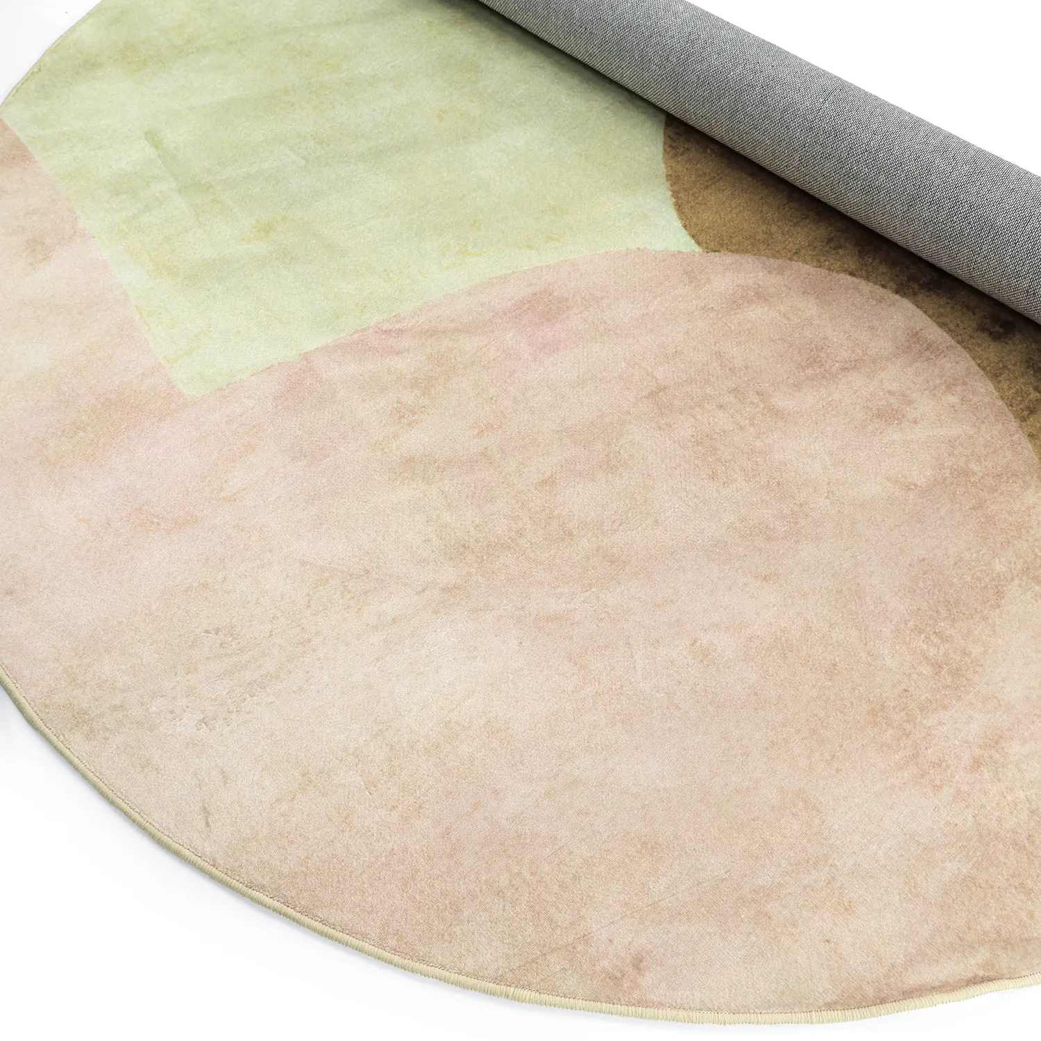 Rund matta - Lazio (beige/rosa)