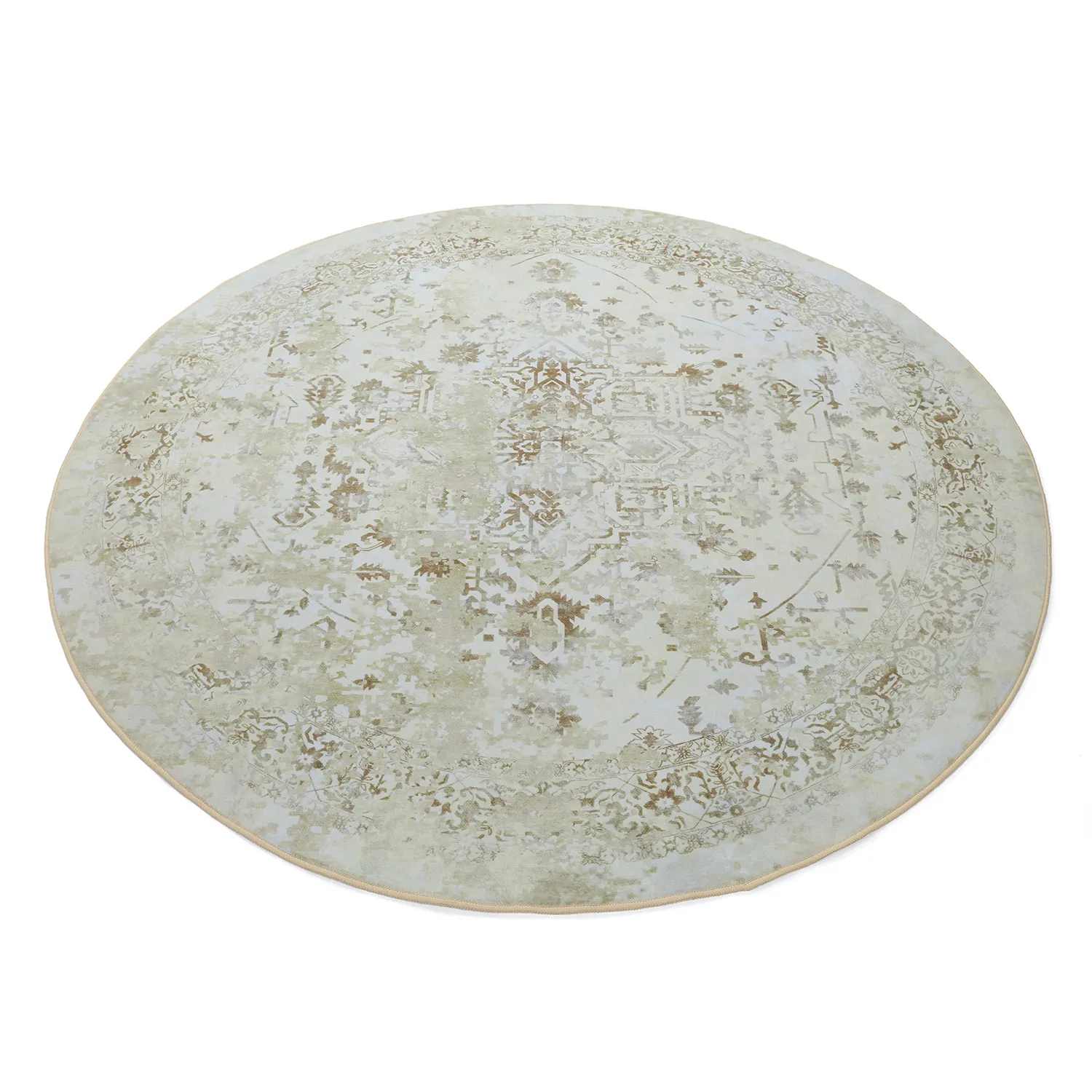 Rund matta - Mateur (beige)