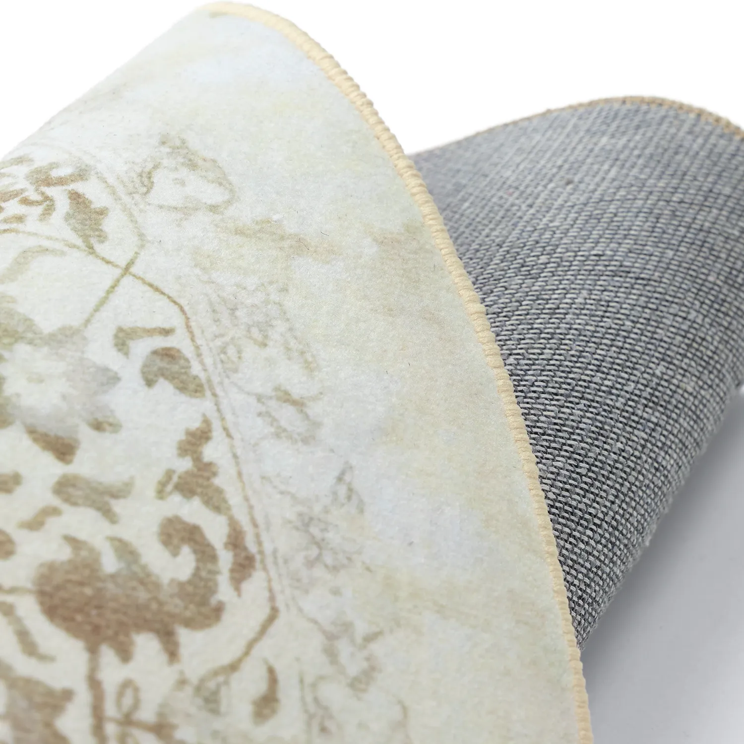 Rund matta - Mateur (beige)