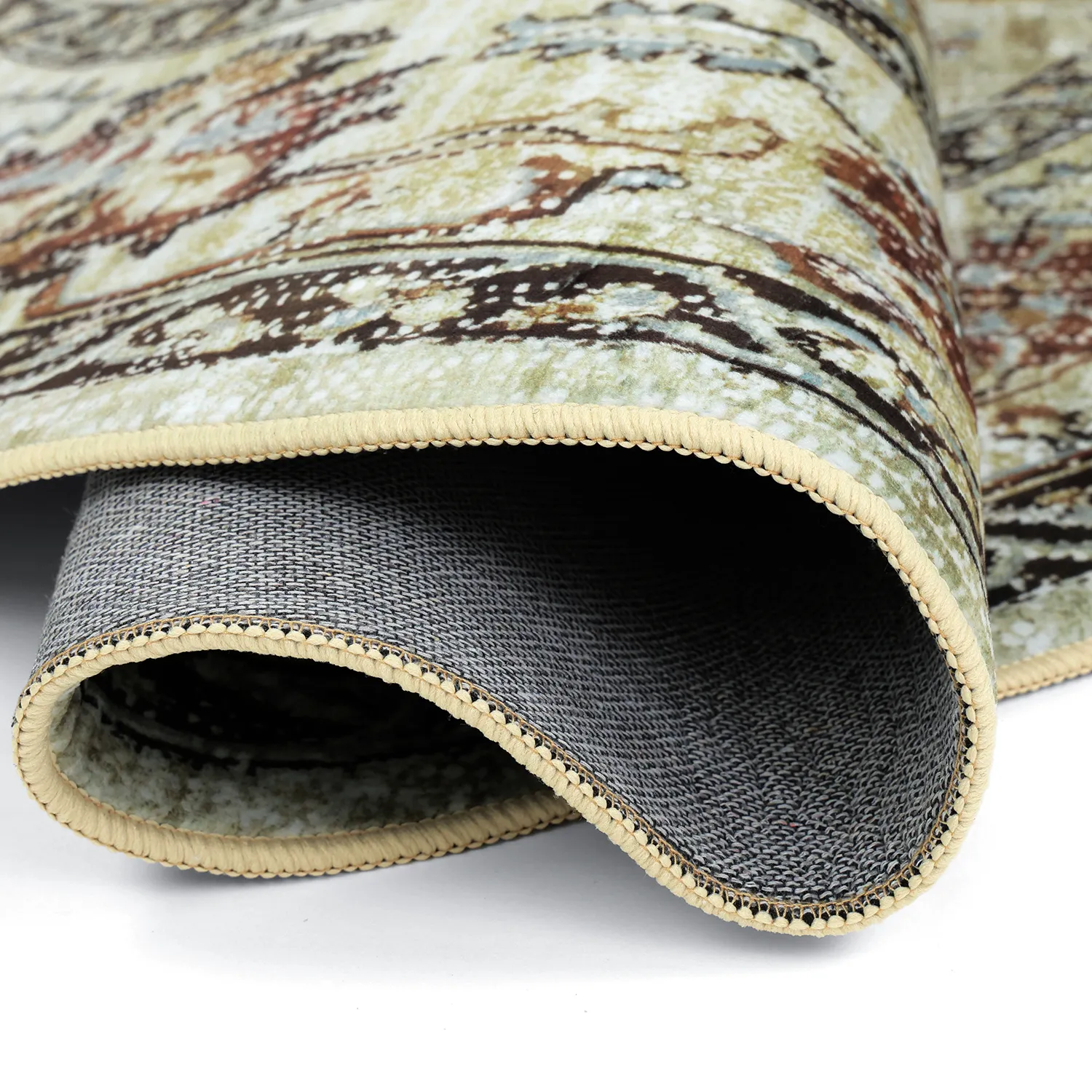 Rund matta - Siliana (beige)
