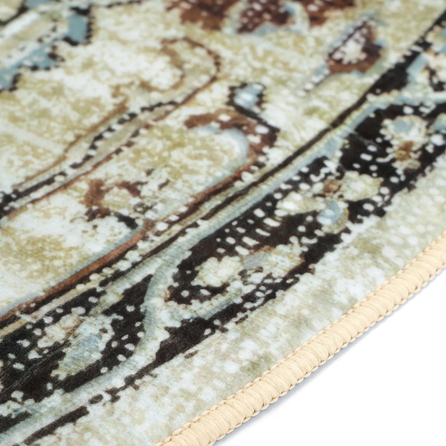 Rund matta - Siliana (beige)