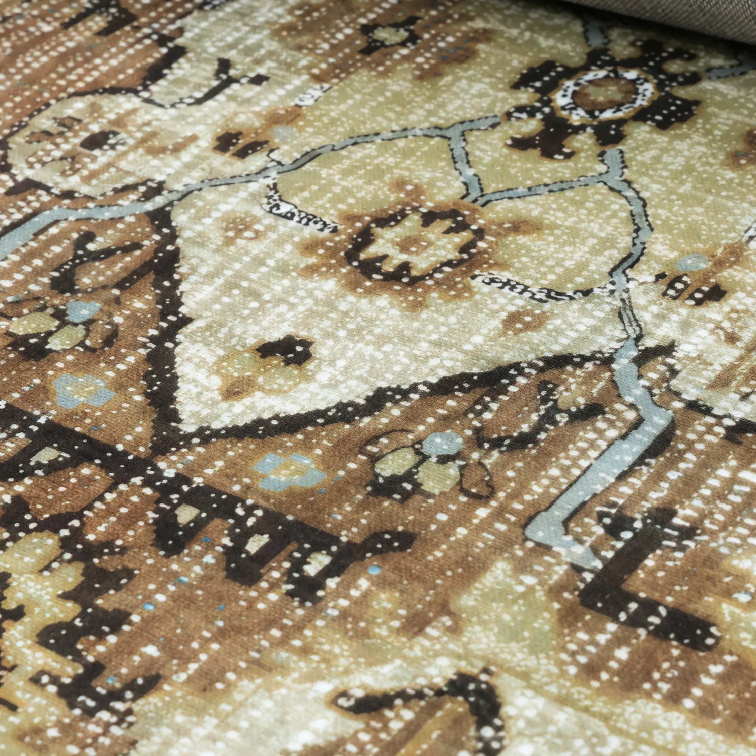 Rund matta - Siliana (beige)
