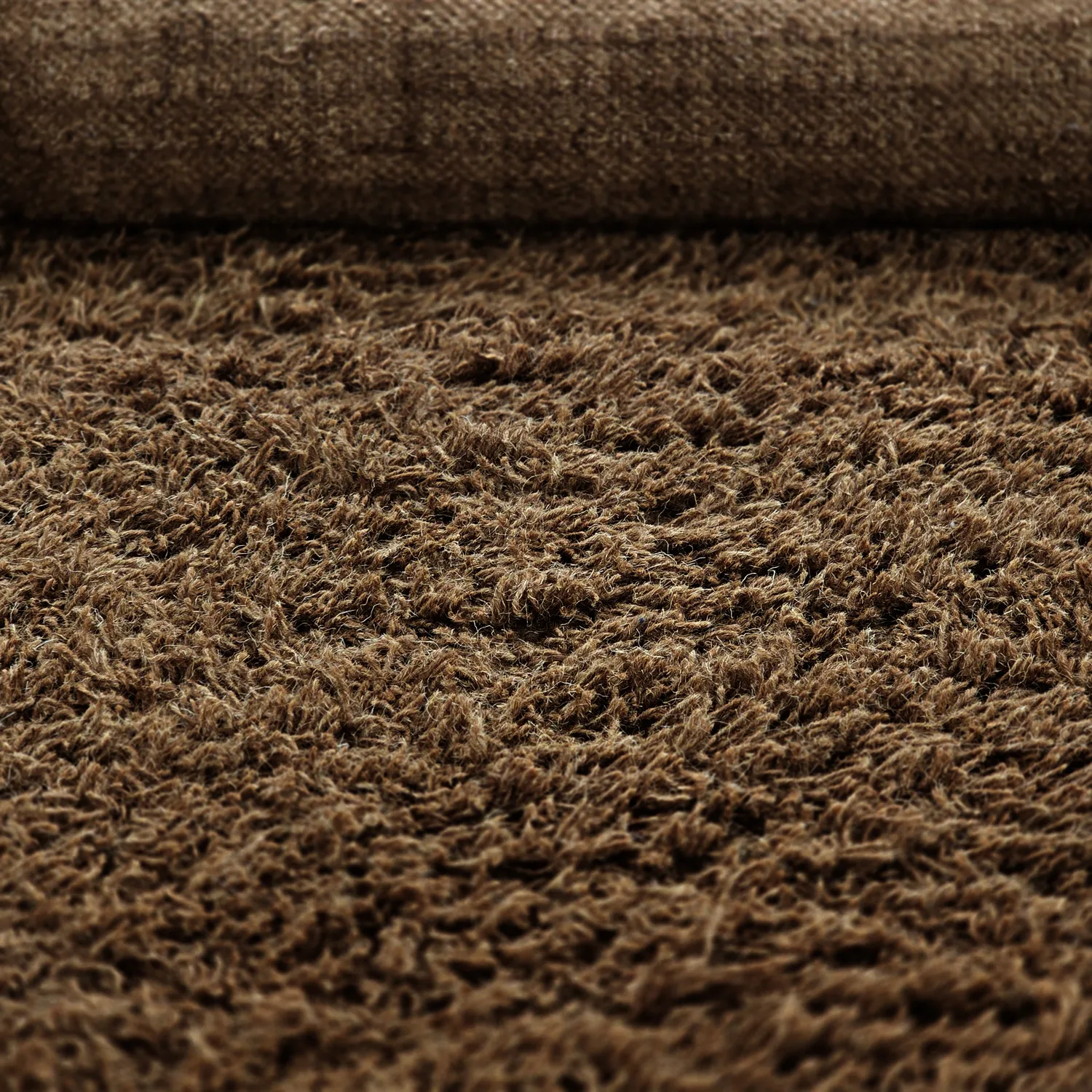Ryamatta - Melilla Hand Woven Wool Shaggy (brun)