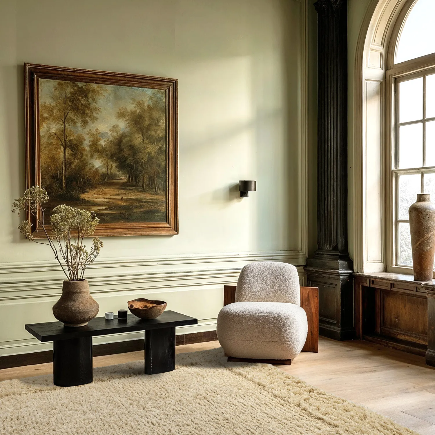 Ryamatta - Melilla Hand Woven Wool Shaggy (natur)