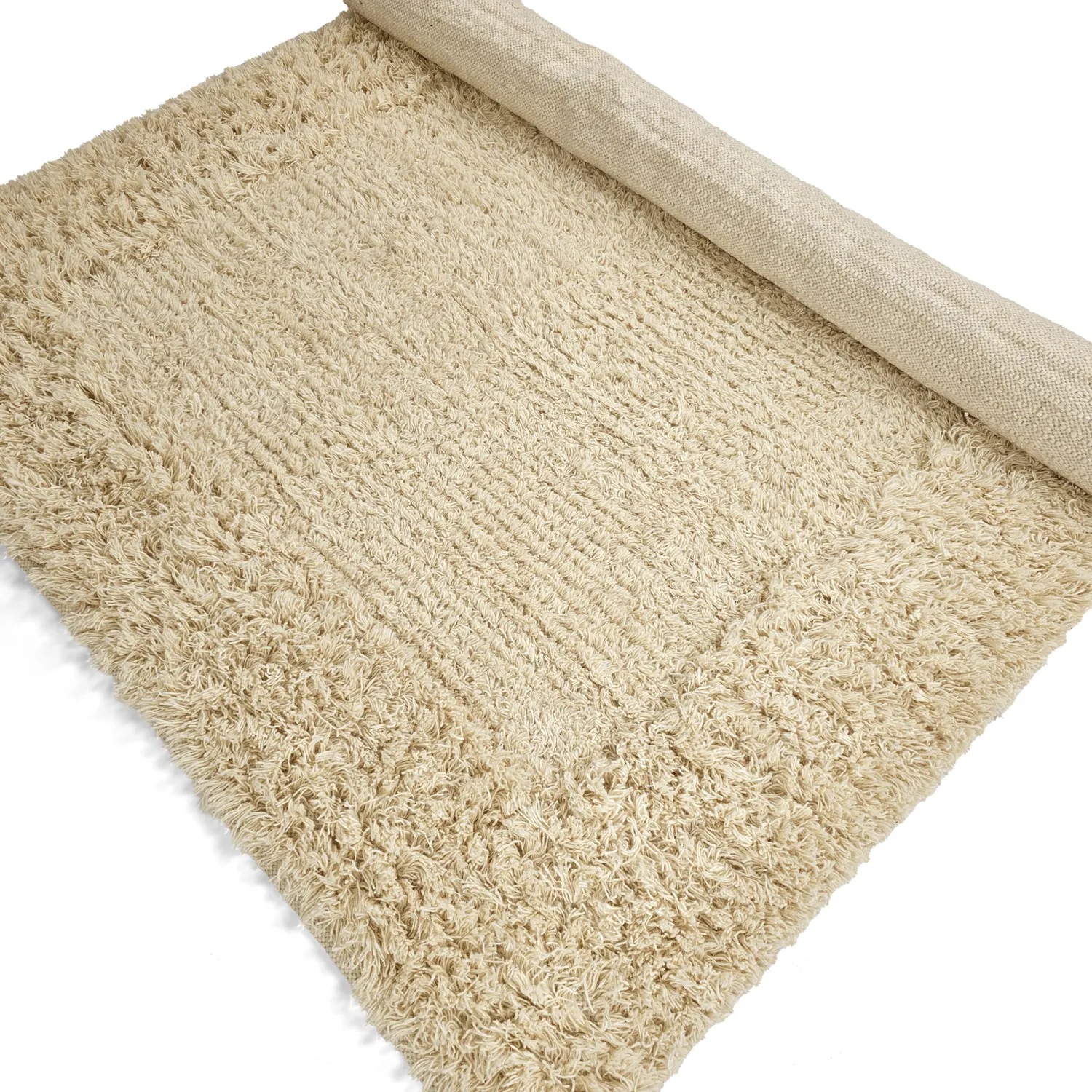 Ryamatta - Melilla Hand Woven Wool Shaggy (natur)