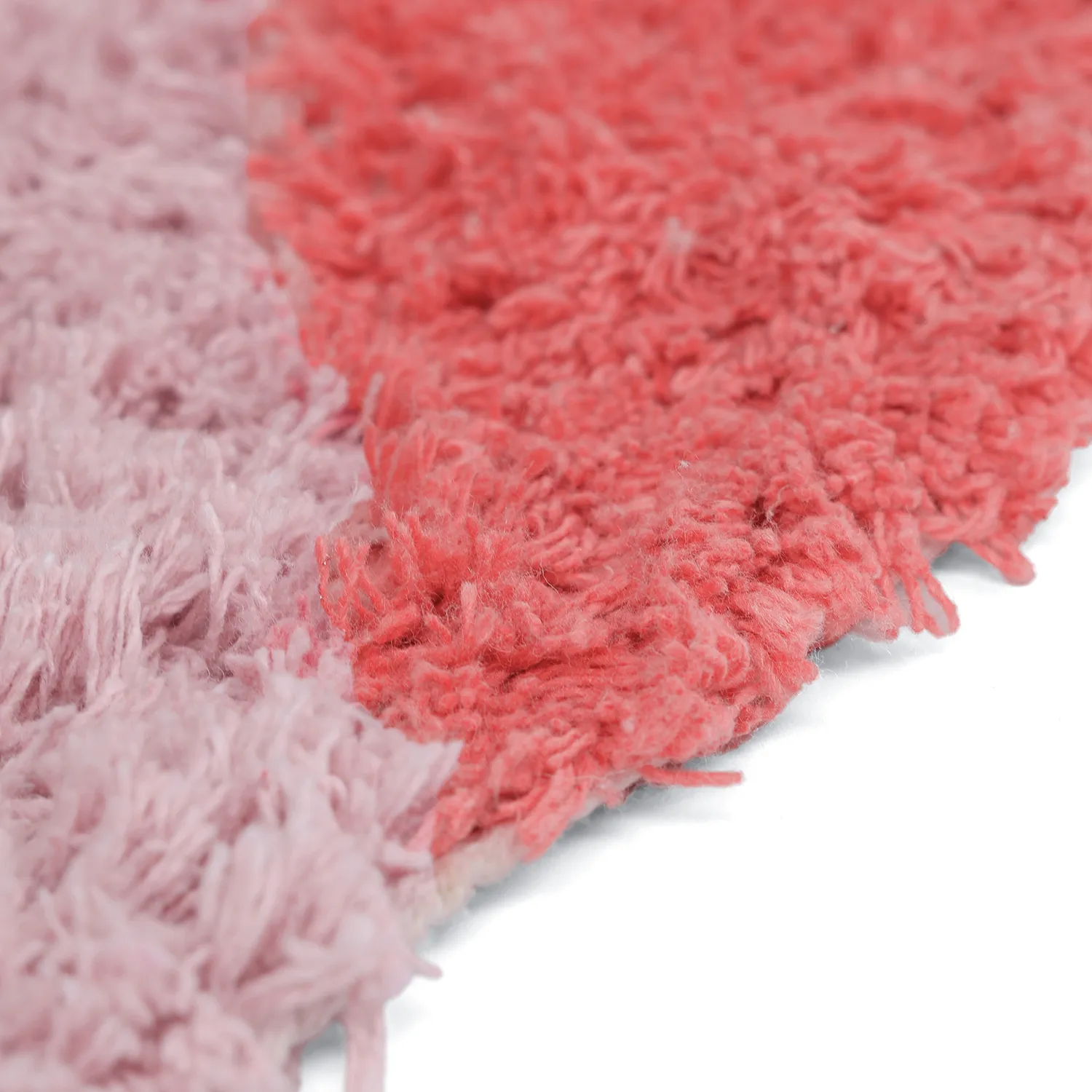 Ryamattor - Amira Natural Cotton Shaggy (rosa)