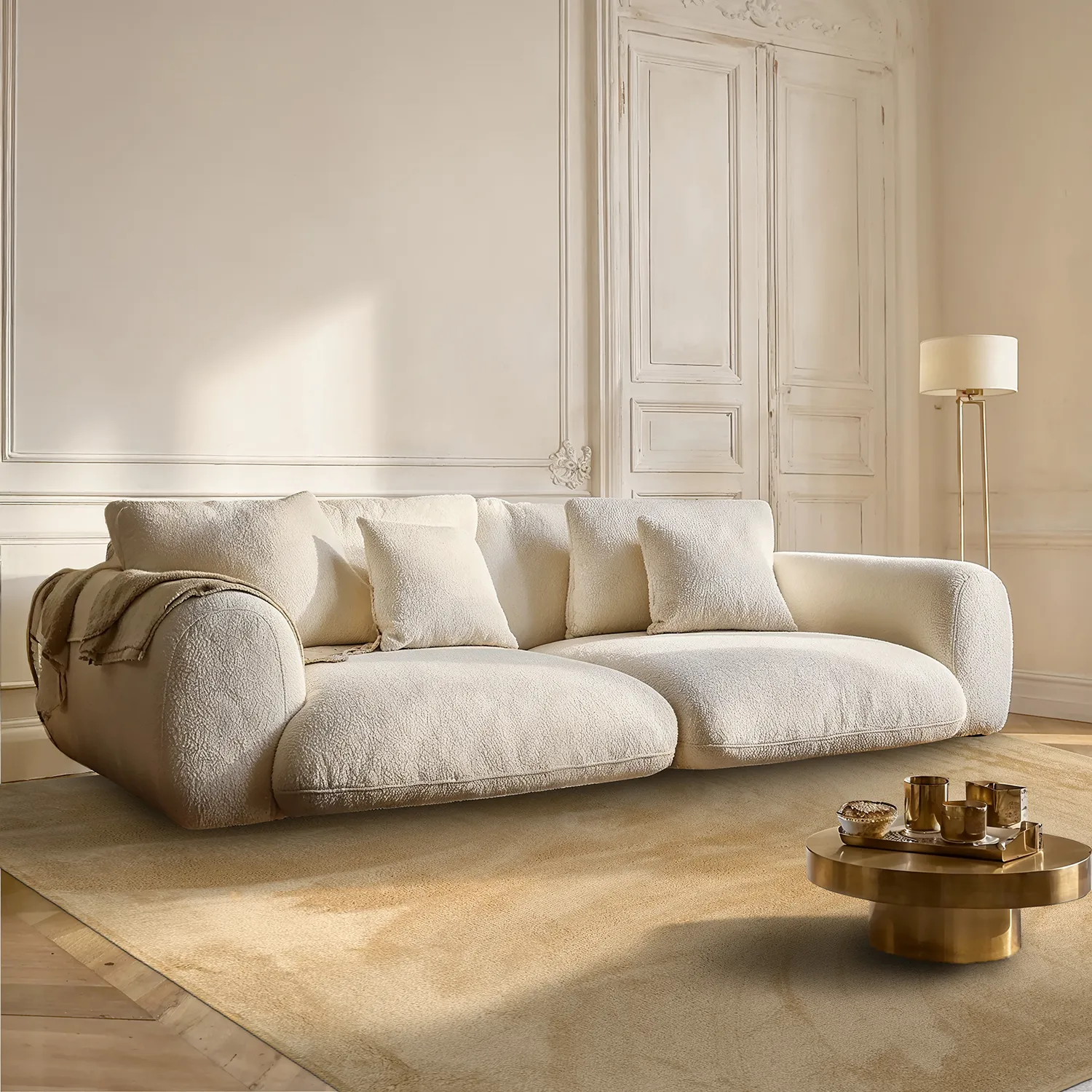 Ryamattor - Aranga Super Soft Fur (mörk beige)