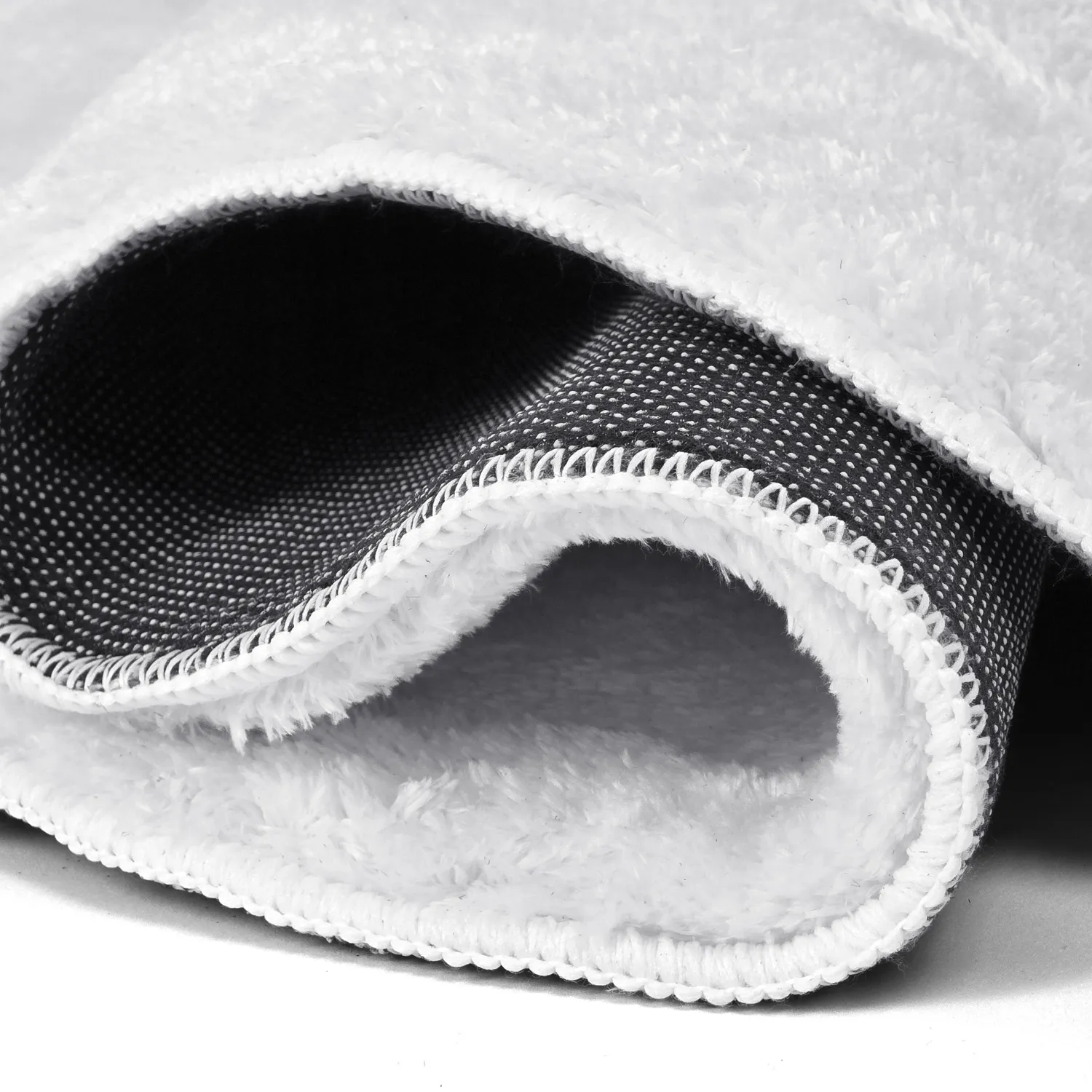 Vågig Ryamatta - Aranga Super Soft Fur (vit)