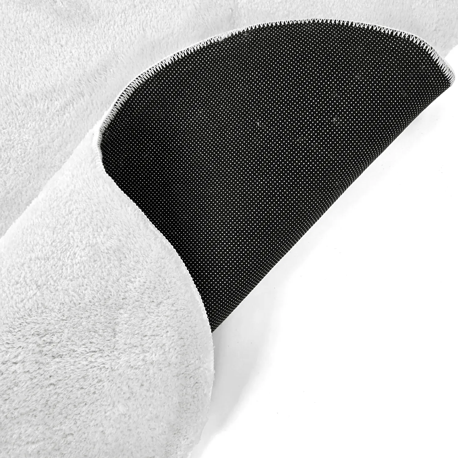 Vågig Ryamatta - Aranga Super Soft Fur (vit)