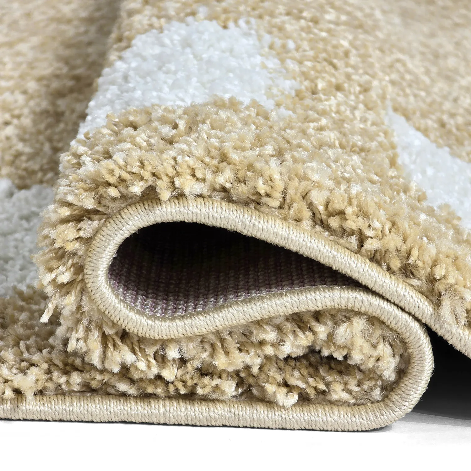 Ryamattor - Asilah (beige/vit)