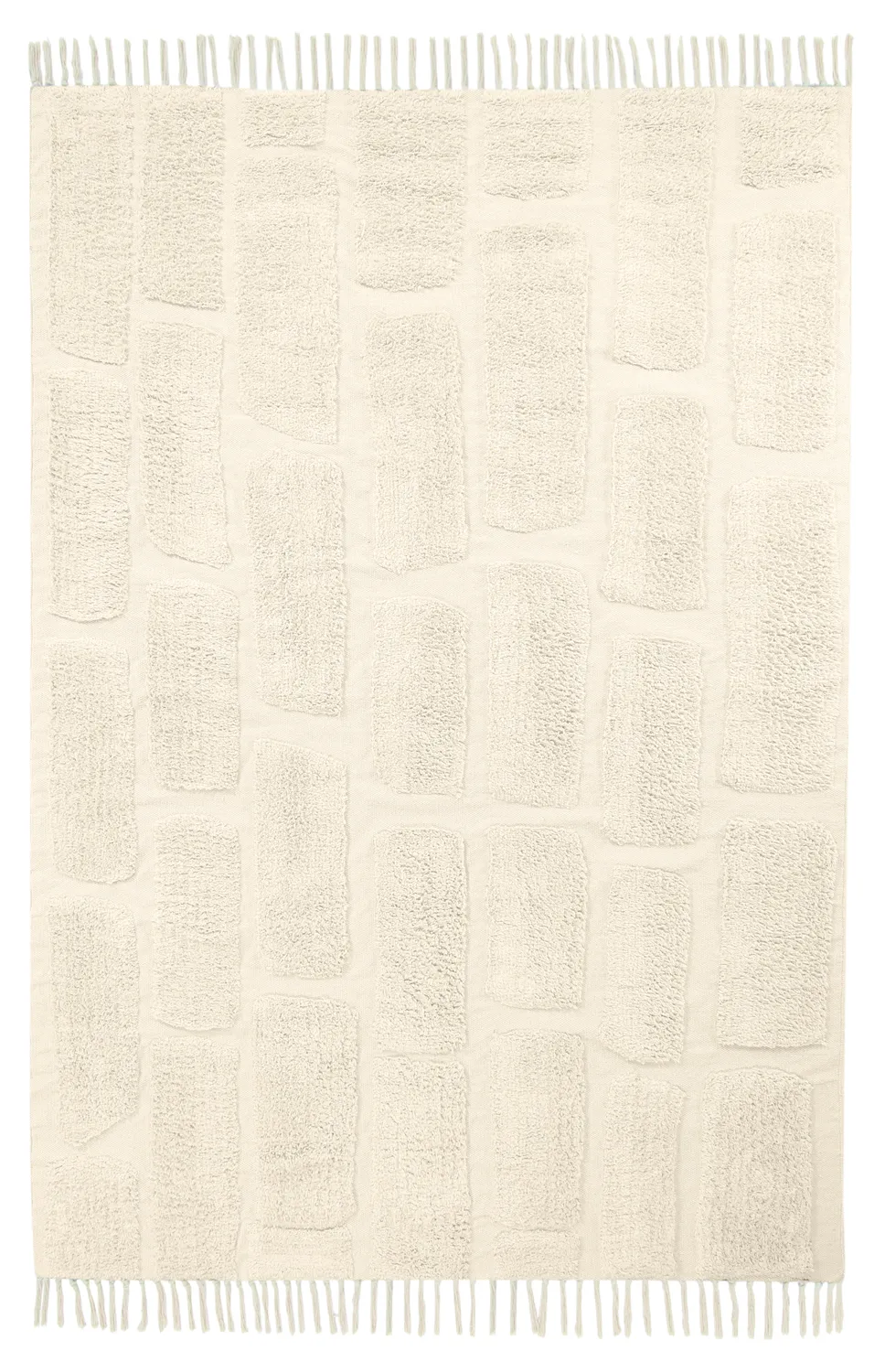 Ryamattor - Cyrus Natural Cotton Shaggy (beige)
