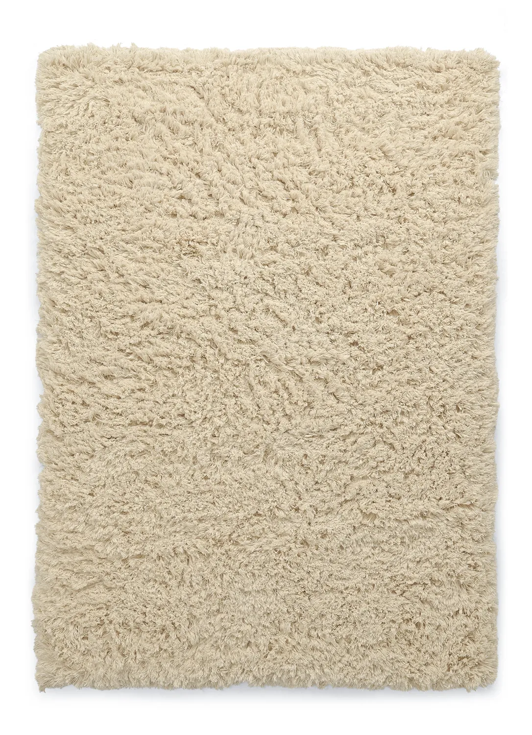 Ryamatta - Fassale Hand Woven Wool Shaggy (cream)