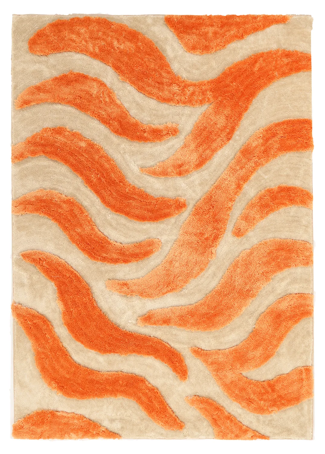 Ryamattor - Fergana (cream/orange)