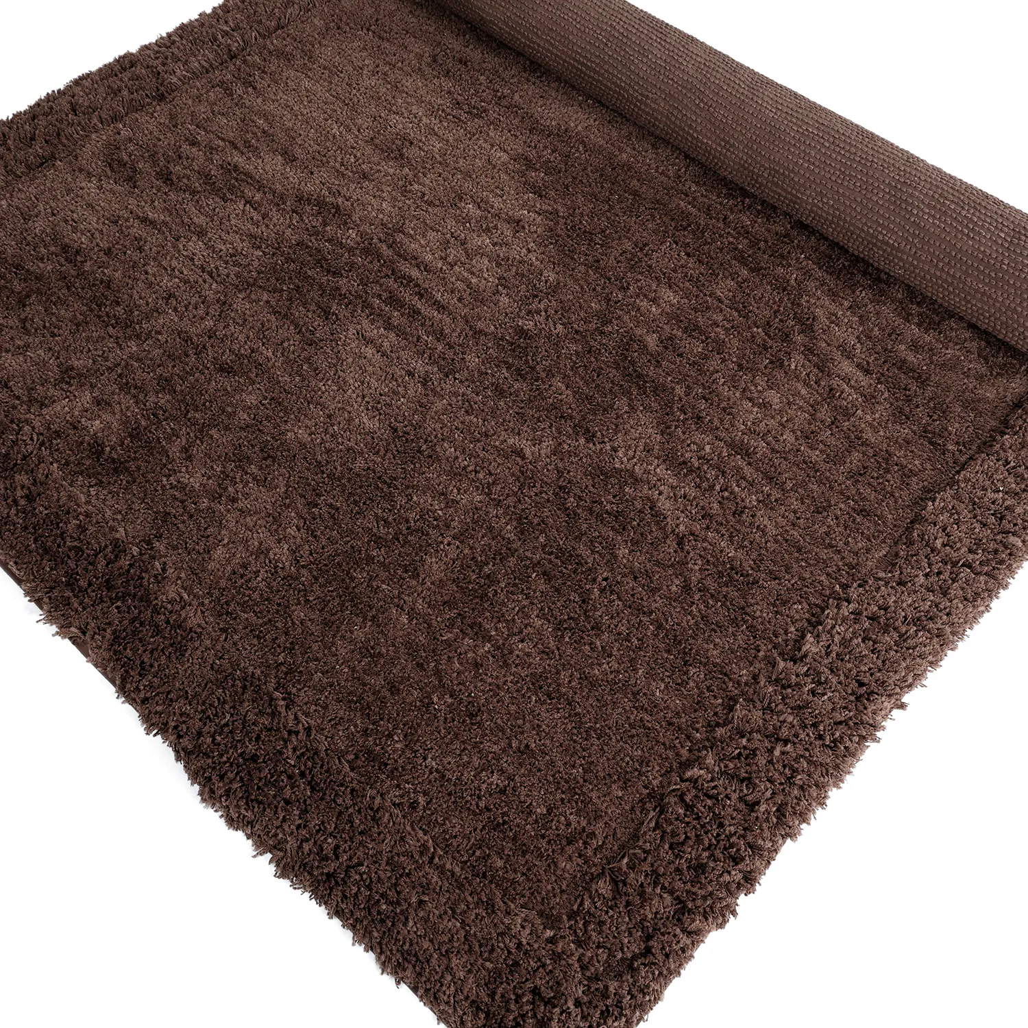 Ryamattor - Molyvos Natural Cotton Shaggy (brun)