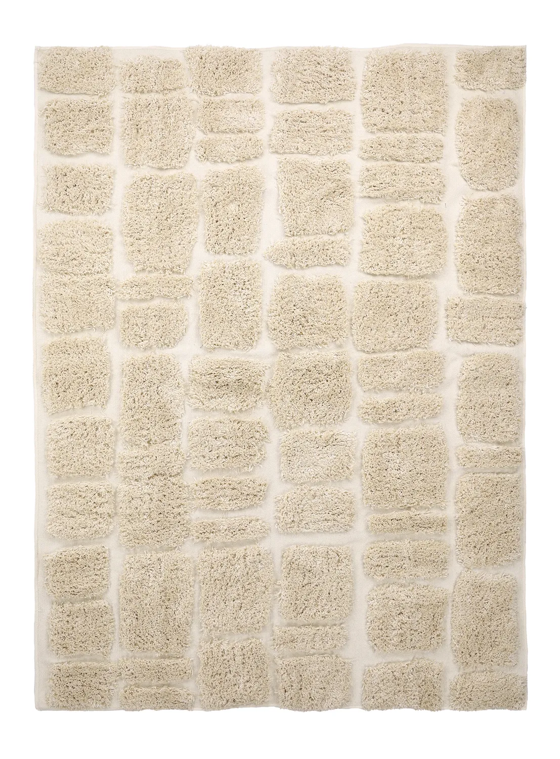 Ryamattor - Otranto Natural Cotton Shaggy (offwhite)