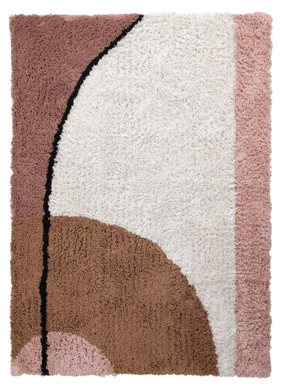Ryamattor - Perast Natural Cotton Shaggy (multi)