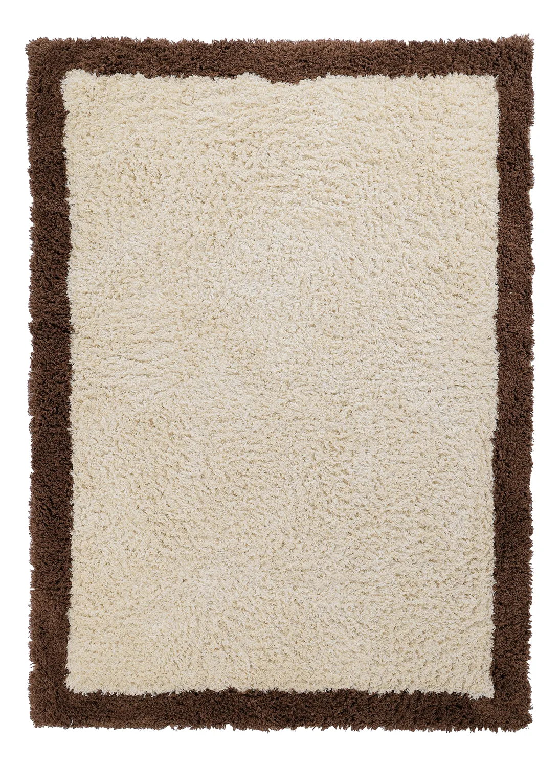 Ryamattor - Sagres Natural Cotton Shaggy (offwhite/brun)