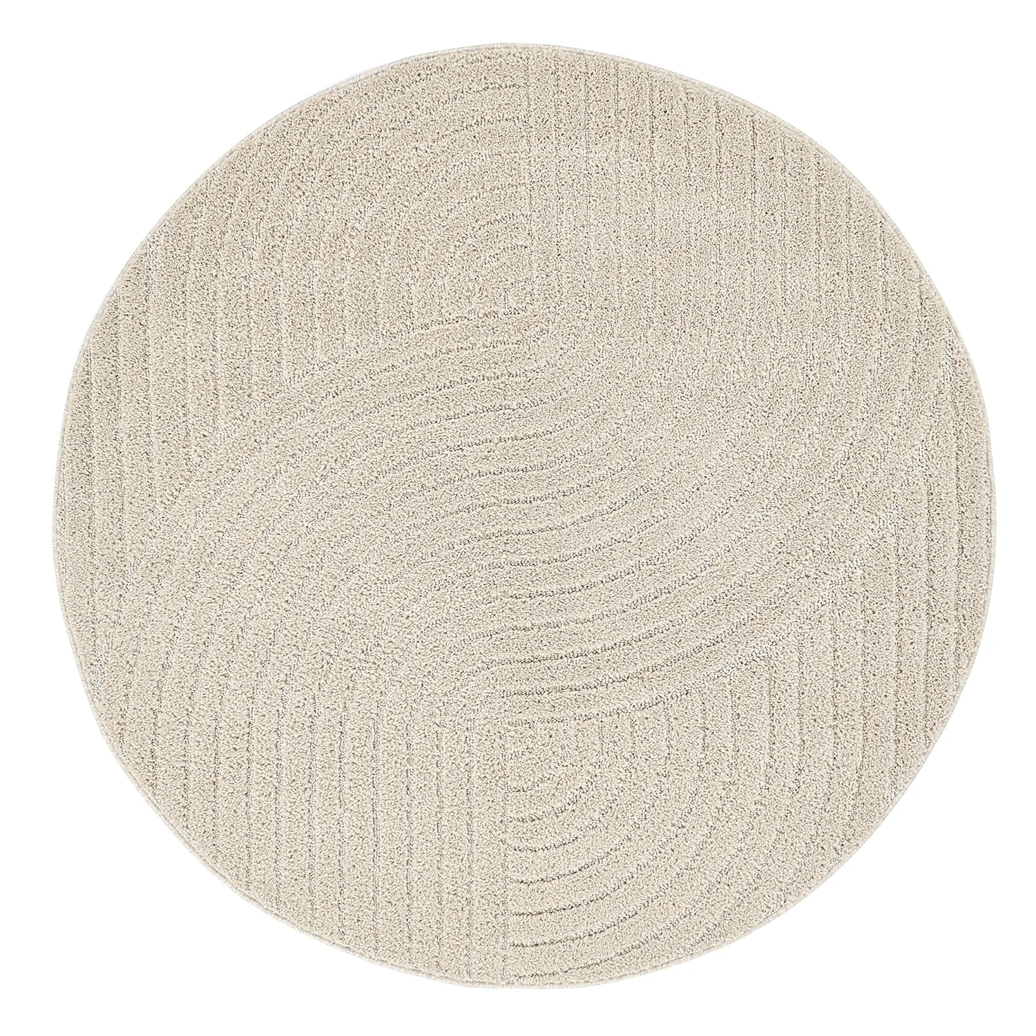 Runda mattor - Wendy (beige)