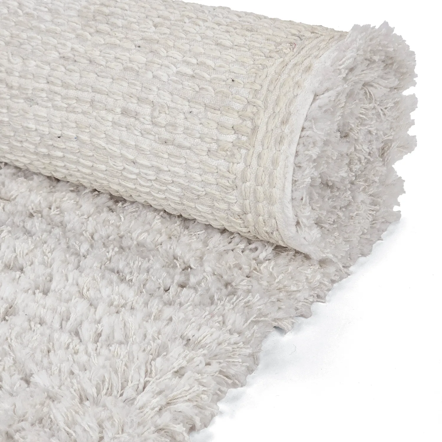 Ryamattor - Combarro Solid Cotton Shaggy (creme)