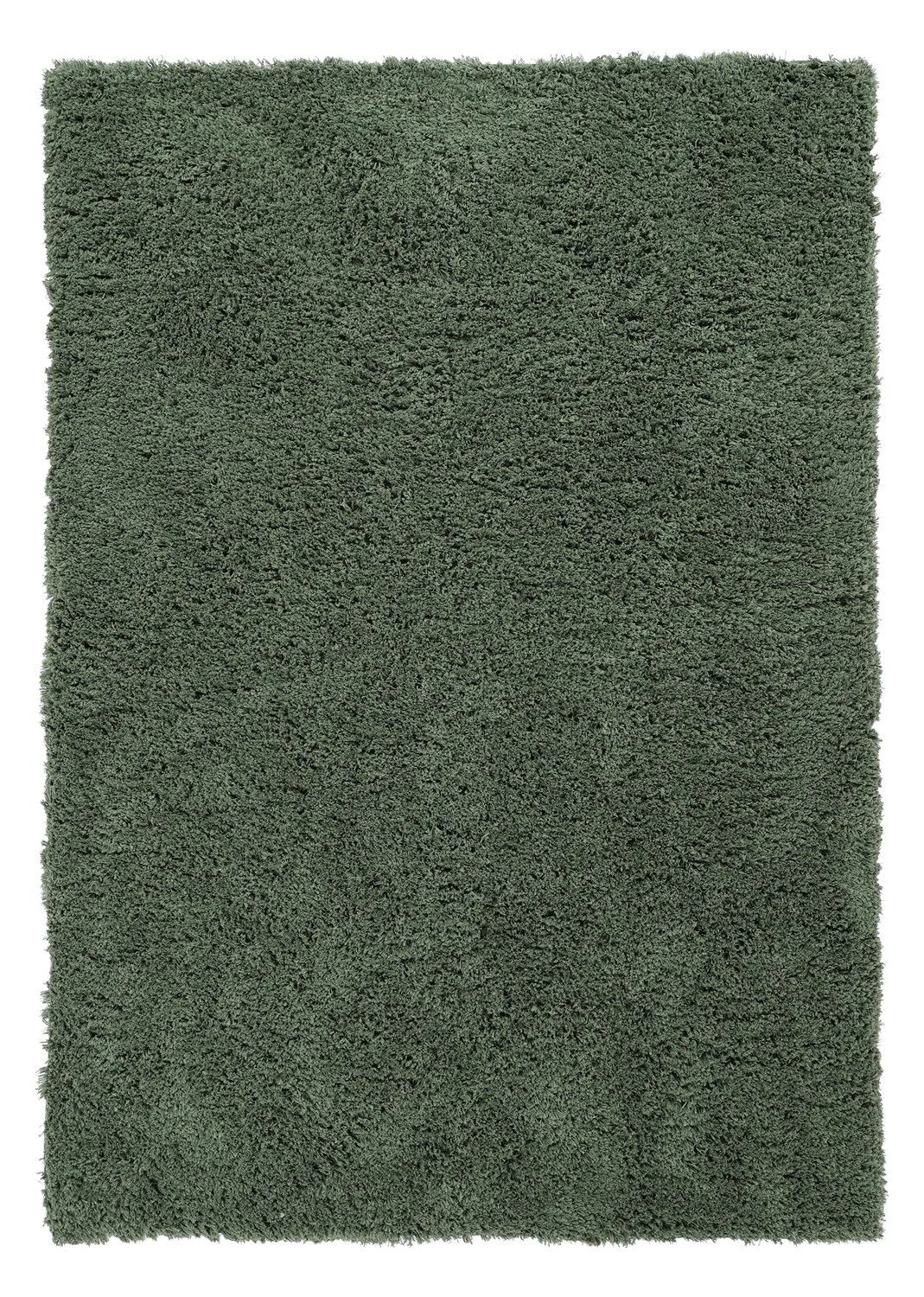 Ryamattor - Combarro Solid Cotton Shaggy (grön)
