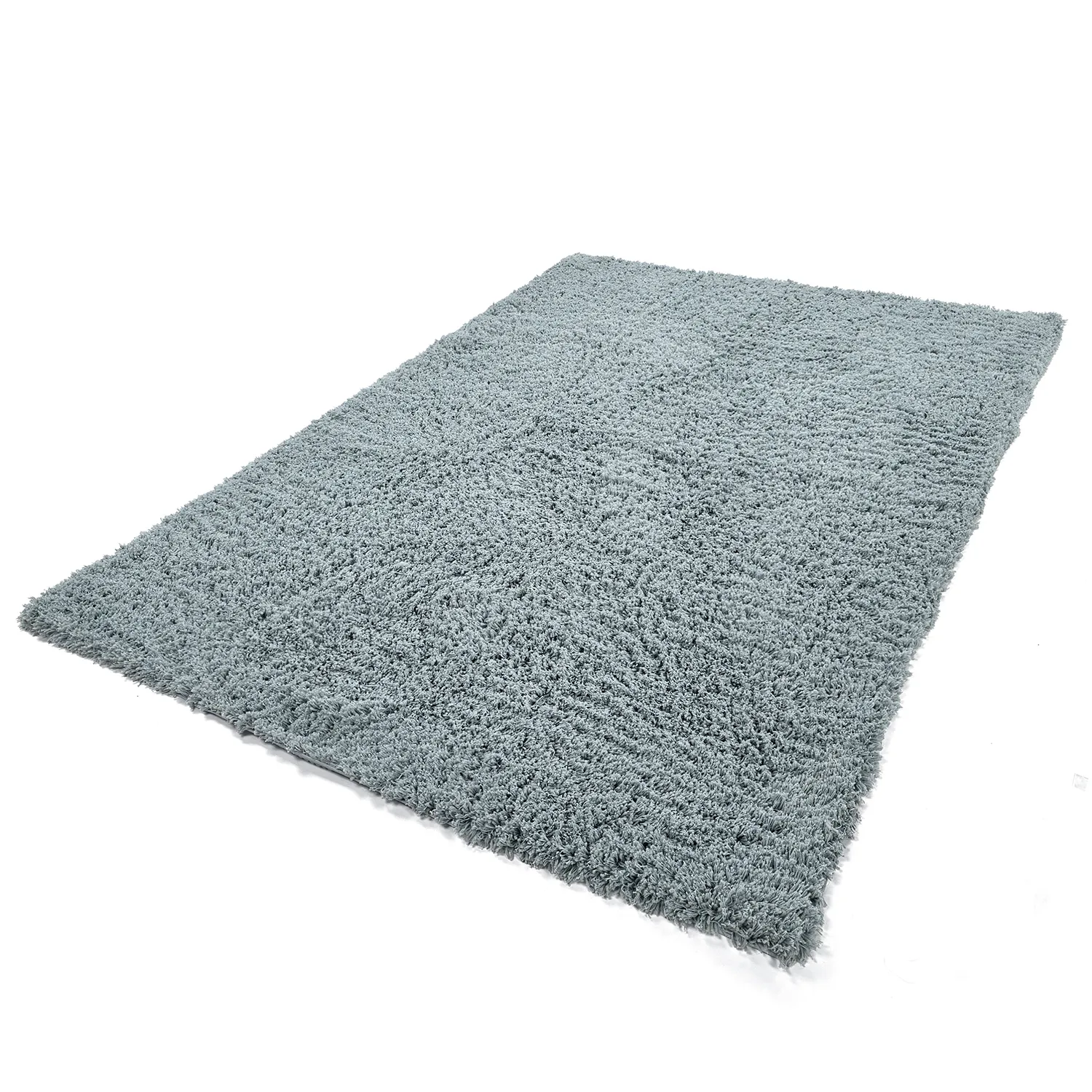 Ryamattor - Combarro Solid Cotton Shaggy (ljusblå)
