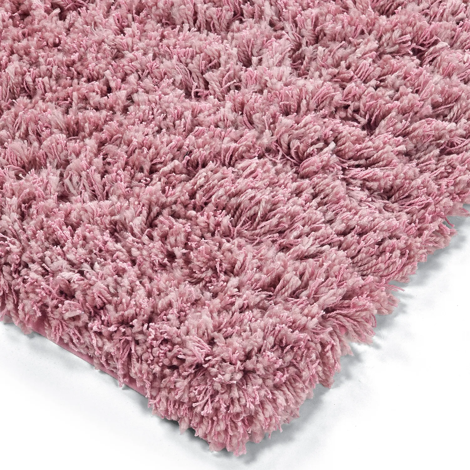 Ryamattor - Combarro Solid Cotton Shaggy (ljusrosa)