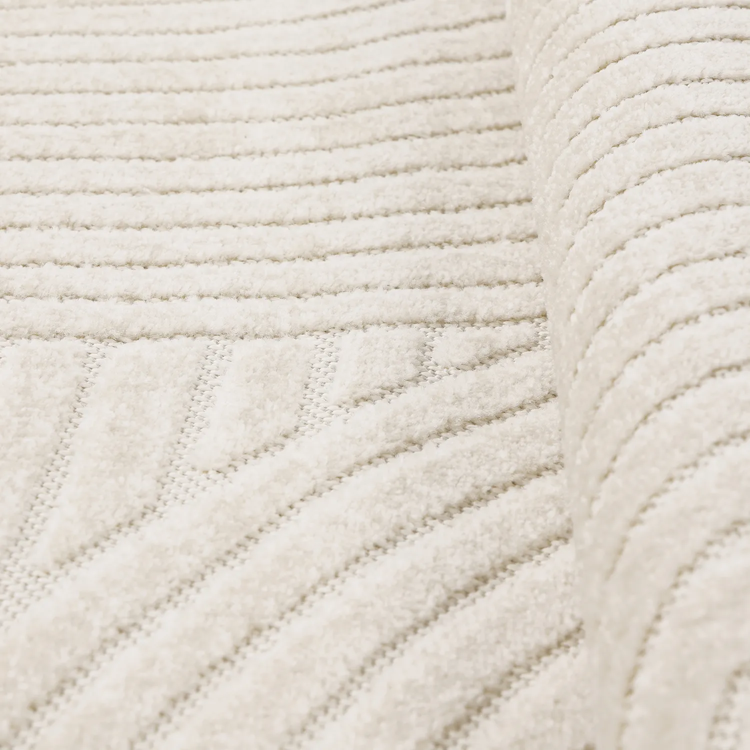 Rund matta - Devon (cream)