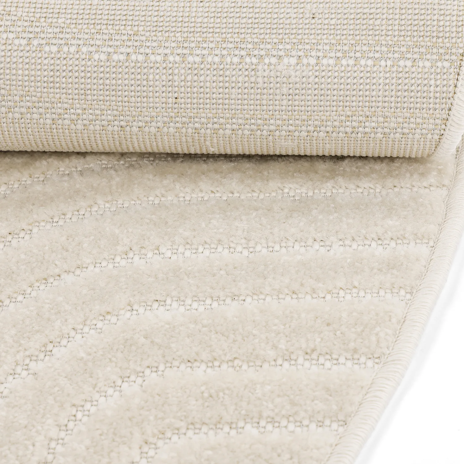 Rund matta - Devon (cream)