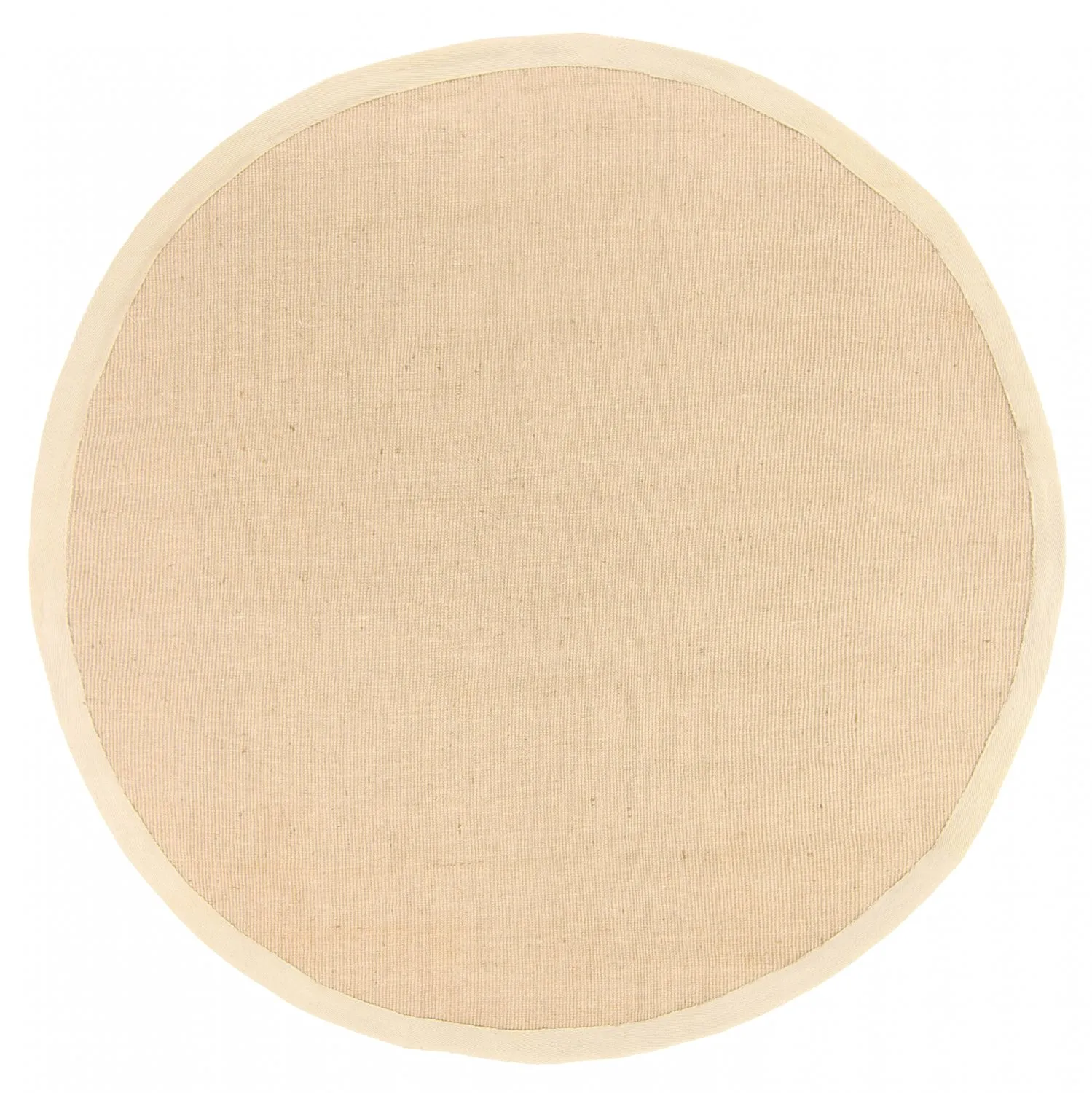 Rund matta (sisal) - Agave (sand)