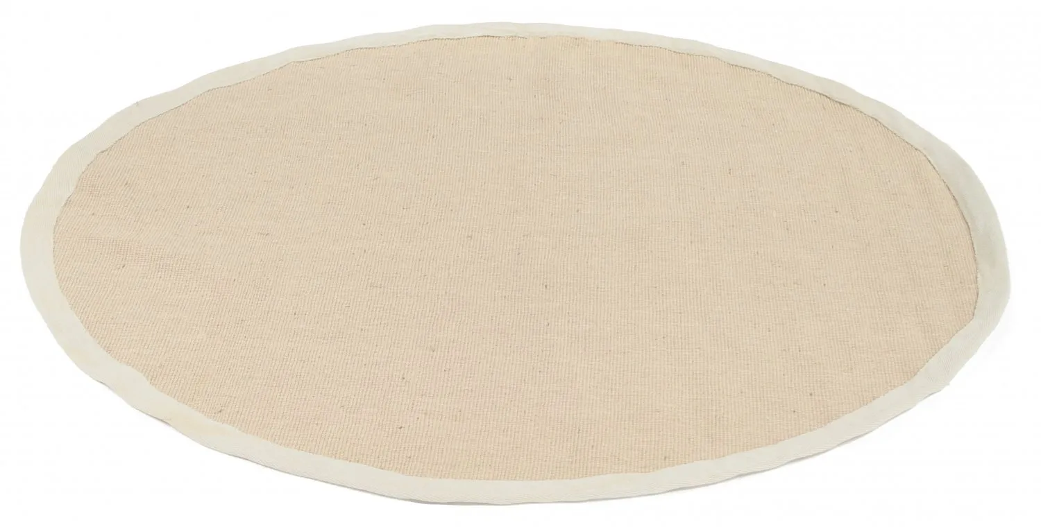 Rund matta (sisal) - Agave (beige/grå)