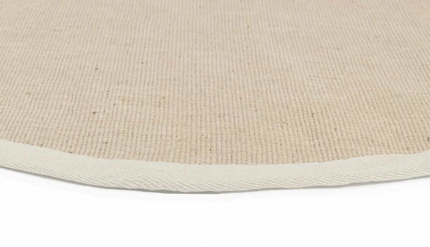 Rund matta (sisal) - Agave (beige/grå)