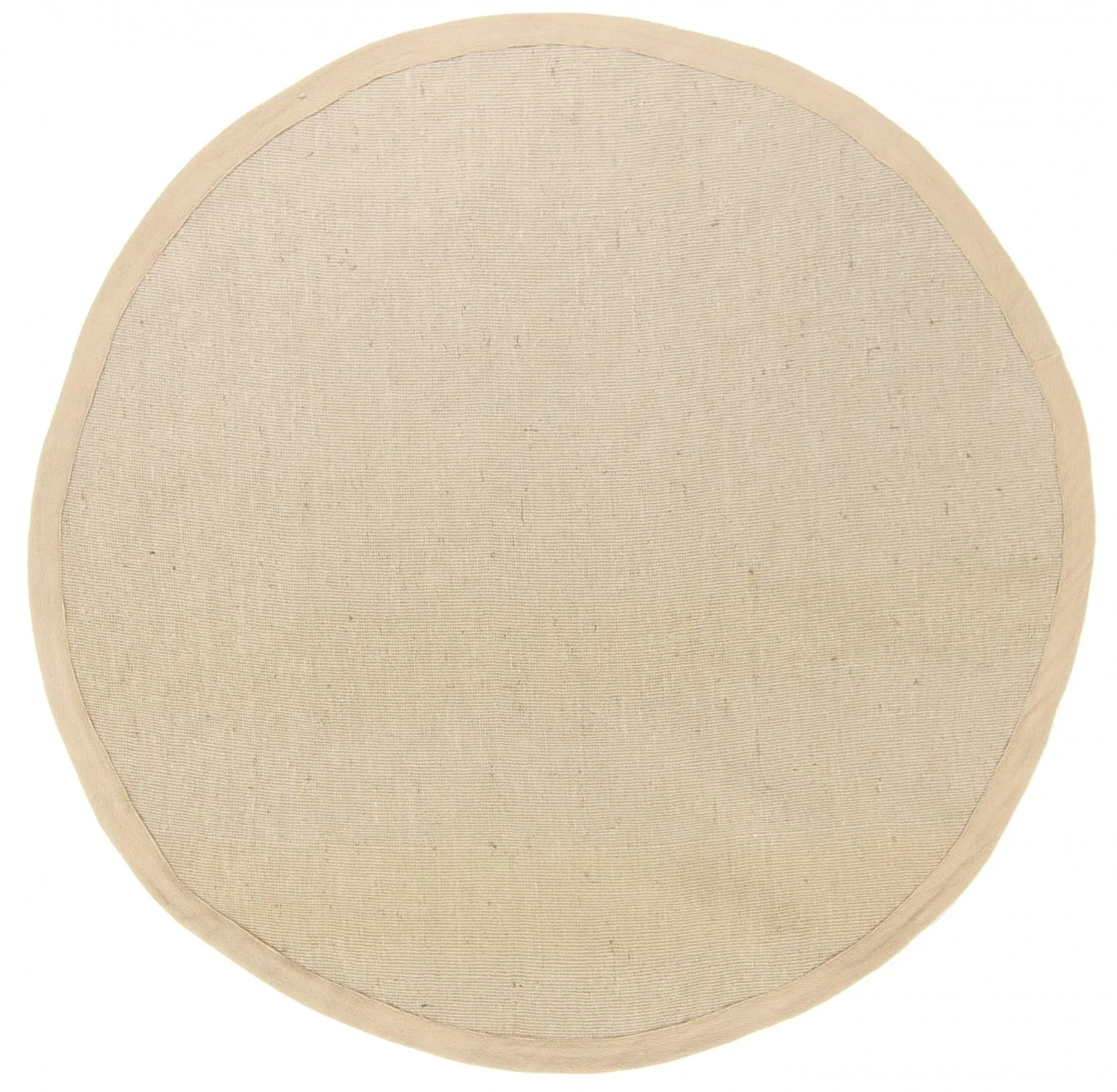 Rund matta (sisal) - Agave (taupe)