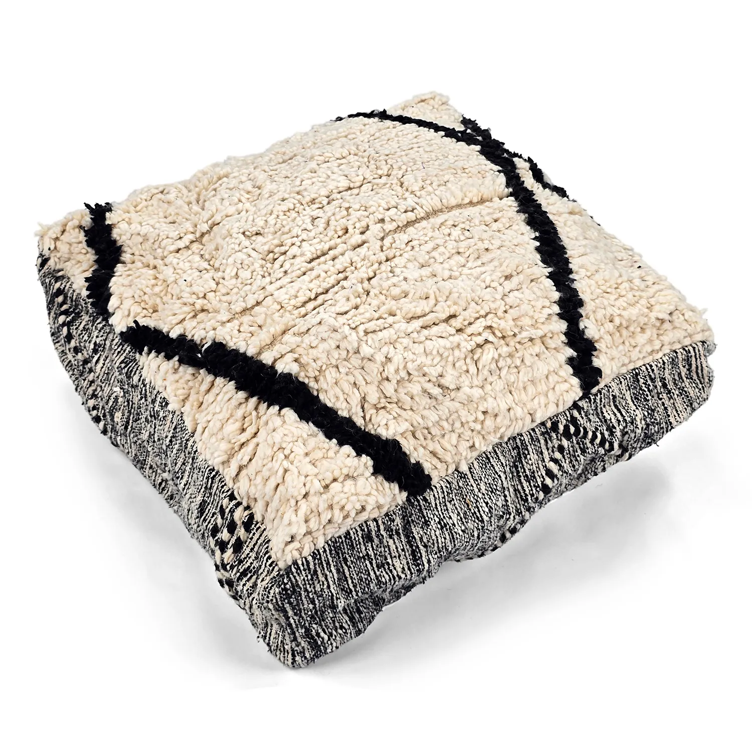 Sittpuff - Marockansk Beni Ourain 039