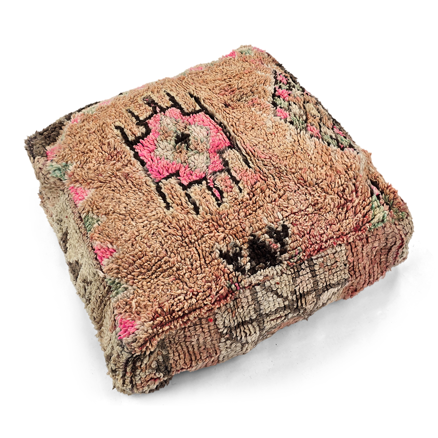 Sittpuff - Marockansk Azilal 061 (Storlek: 60 x 60 cm)