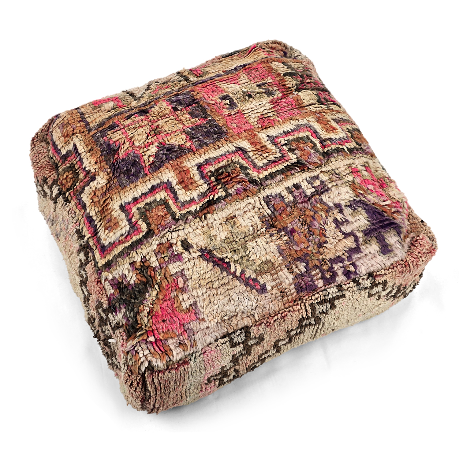 Sittpuff - Marockansk Azilal 063 (Storlek: 60 x 60 cm)