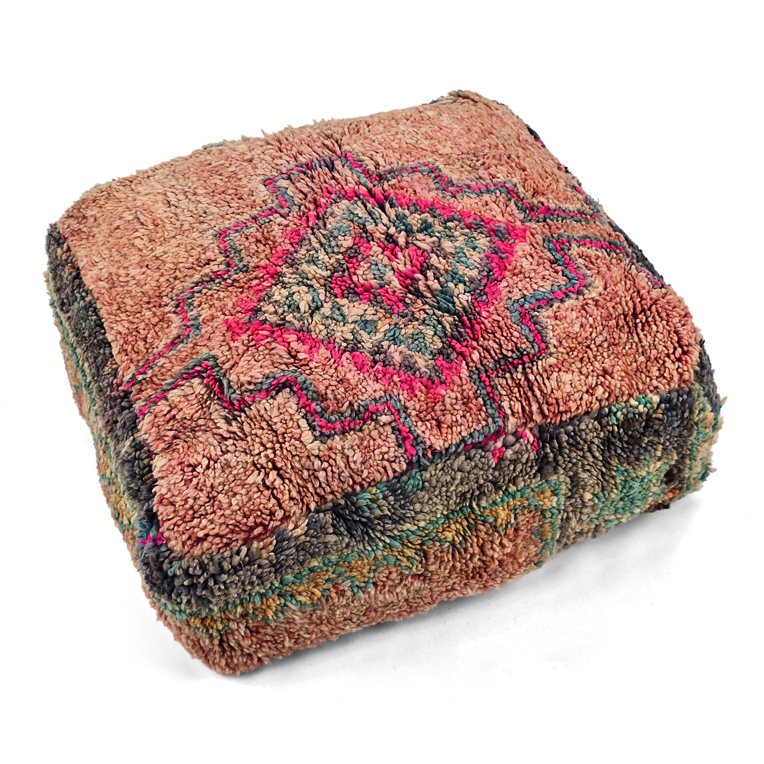 Sittpuff - Marockansk Azilal 070 (Storlek: 60 x 60 cm)