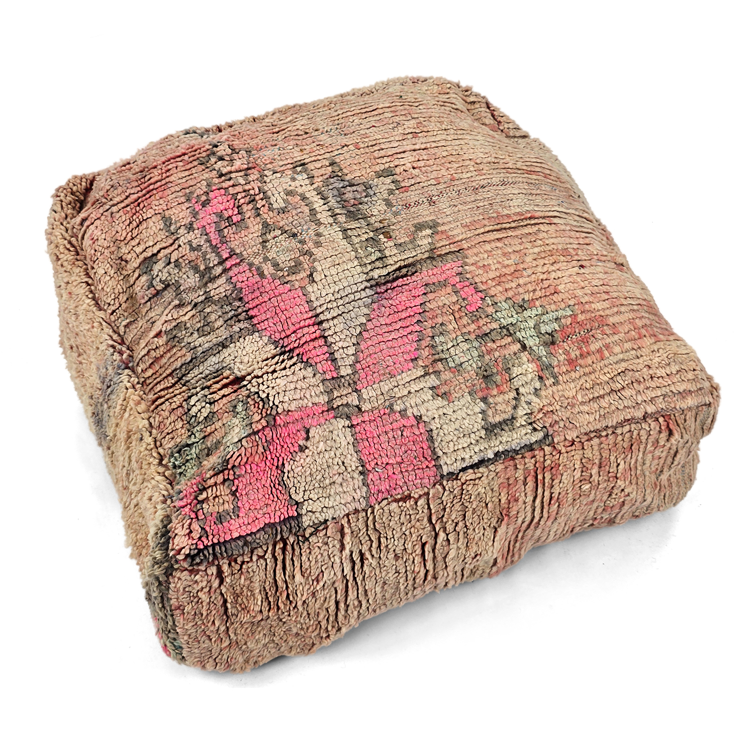 Sittpuff - Marockansk Azilal 073 (Storlek: 60 x 60 cm)