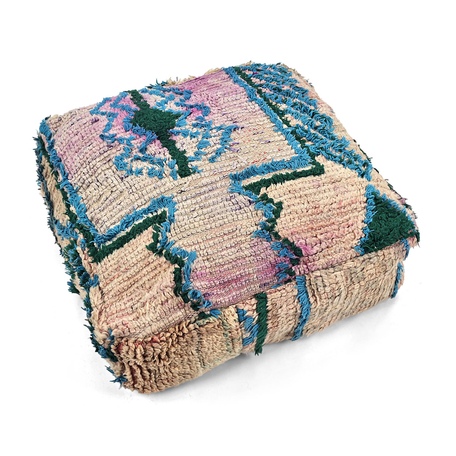 Sittpuff - Marockansk Azilal 074 (Storlek: 60 x 60 cm)