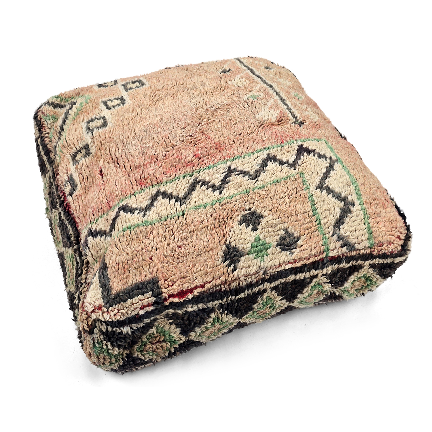 Sittpuff - Marockansk Azilal 088 (Storlek: 60 x 60 cm)