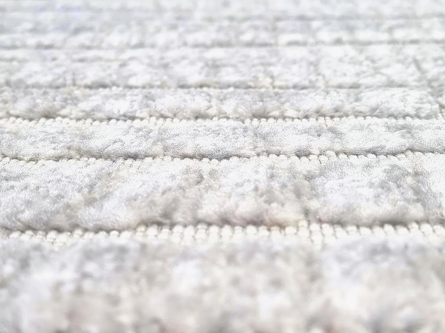 Rund matta - Indoor/Outdoor Kendall (cream/grå)