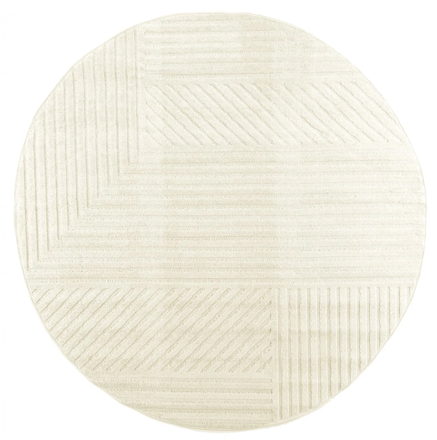 Rund matta - Avalon (cream)