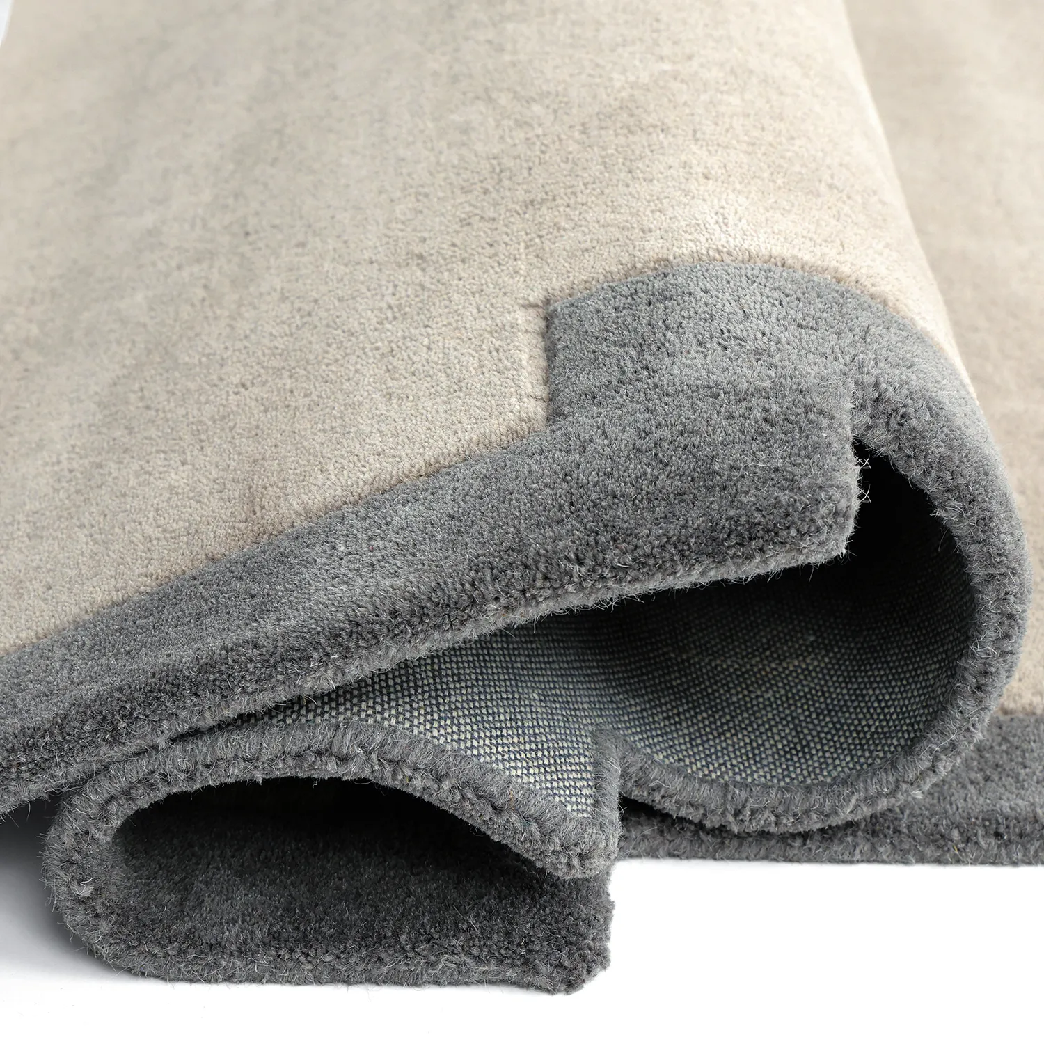 Ullmatta - Agra Hand Tufted Wool Premium (grå)