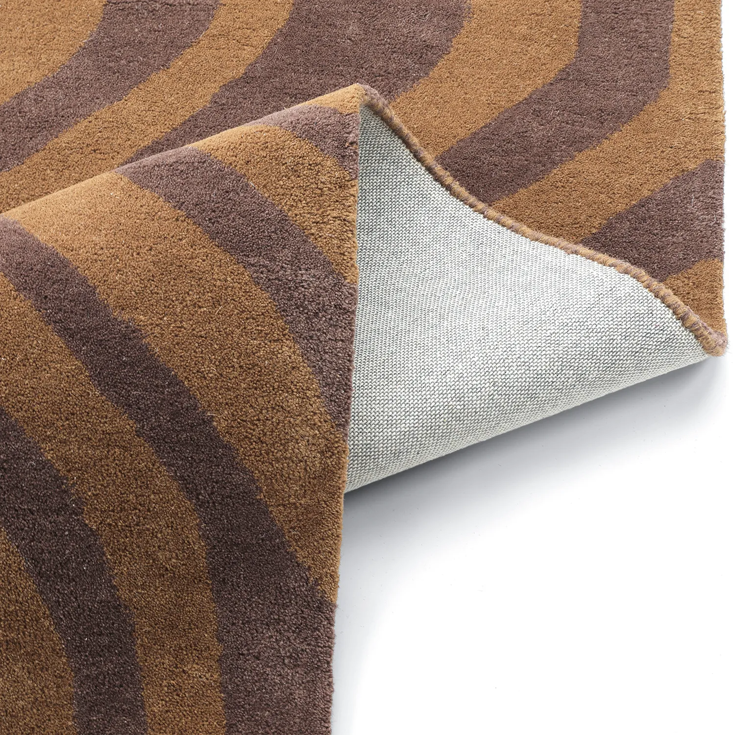 Ullmatta - Aiz Hand Tufted Wool Premium (brun)